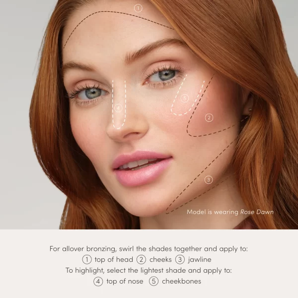 Rose Dawn PureBronze Shimmer Bronzer Refill - Jane Iredale - immagine 2